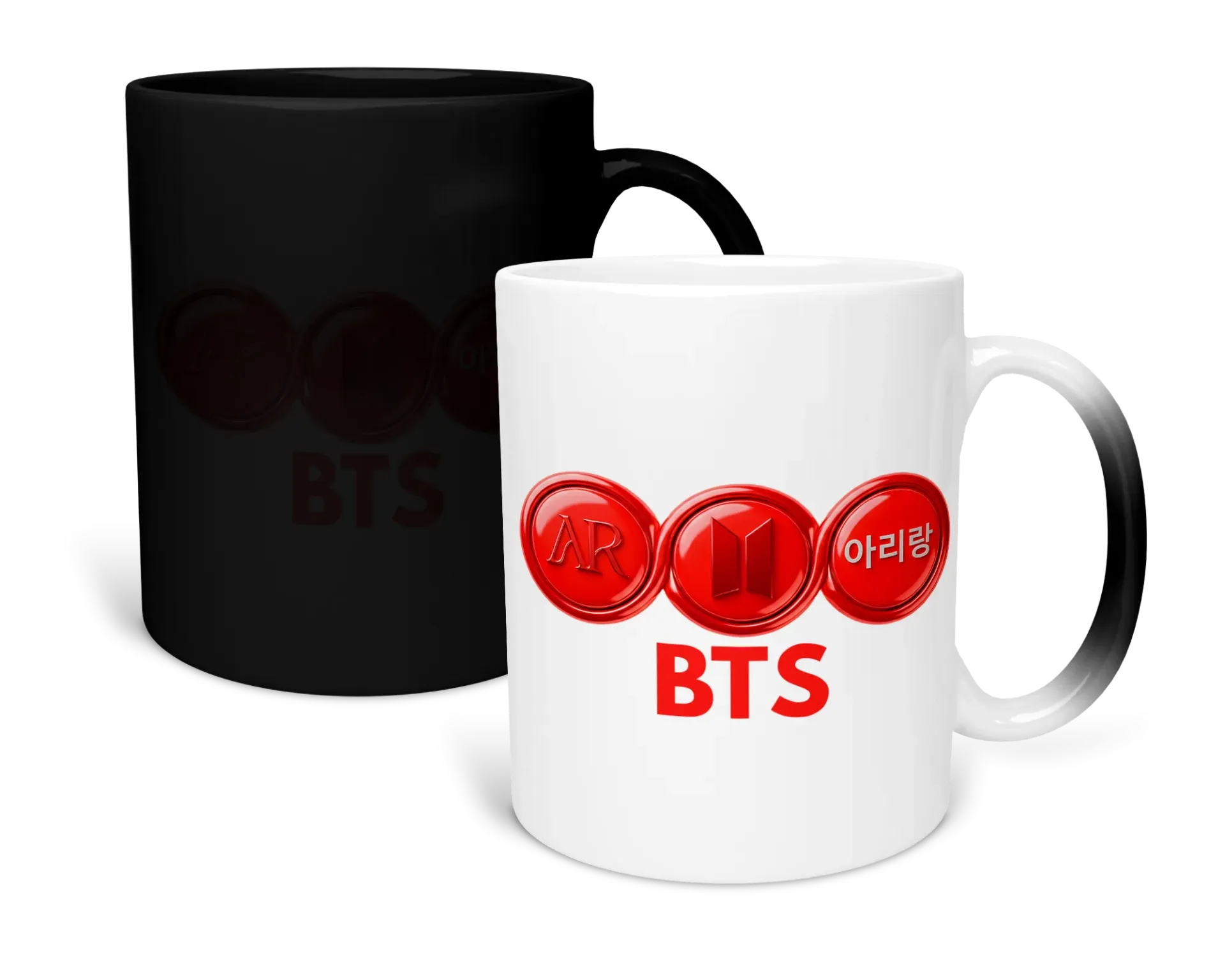 Taza 11 Oz LK1263. BTS We are back (Con nombre)