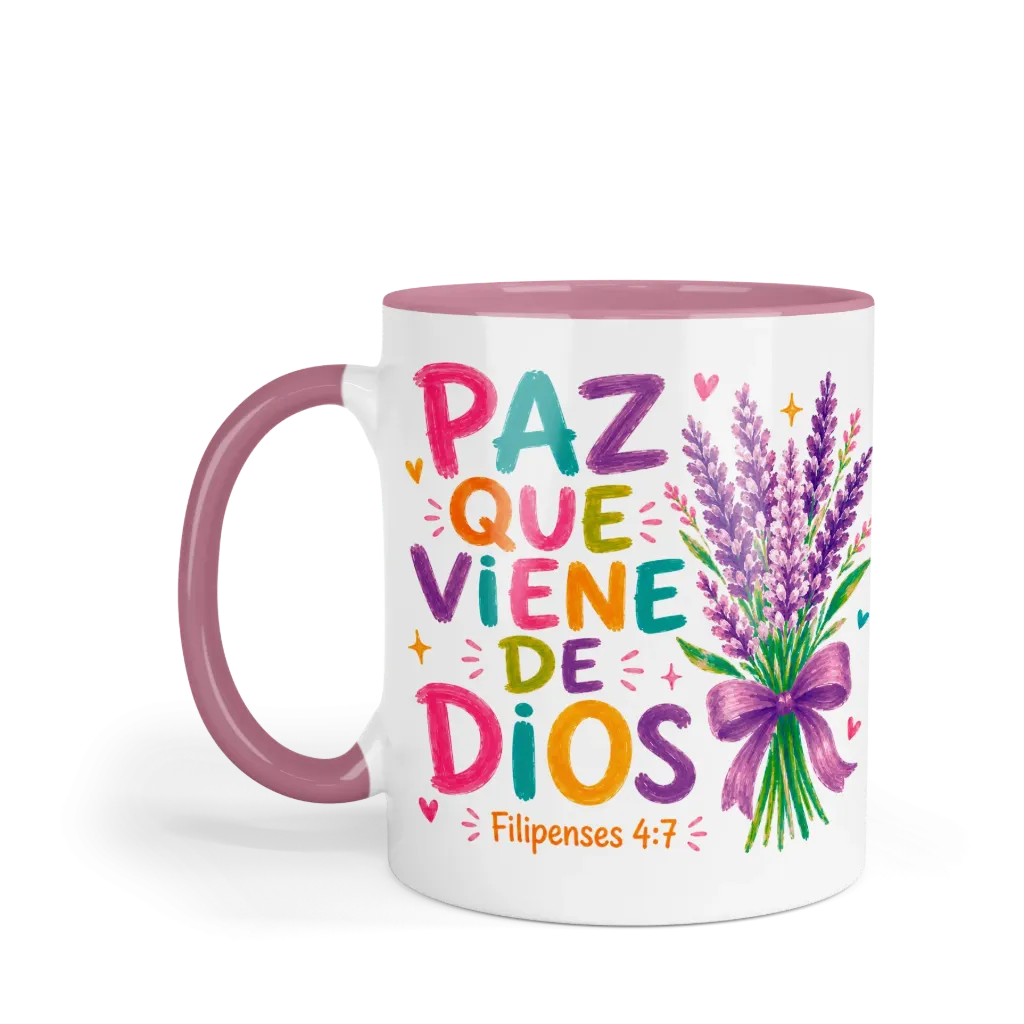 Taza Rg238. Frase Cristiana Religiosa