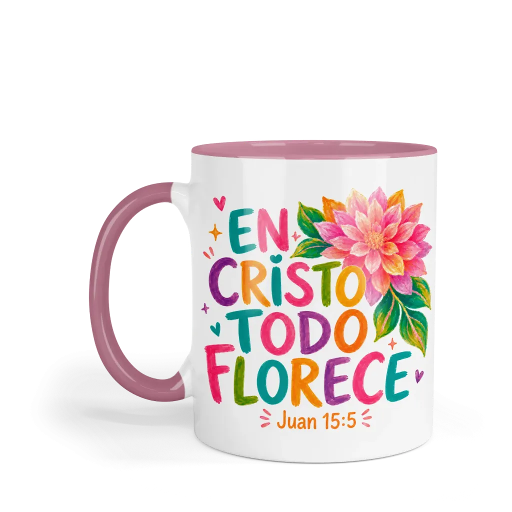 Taza Rg240. Frase Cristiana Religiosa
