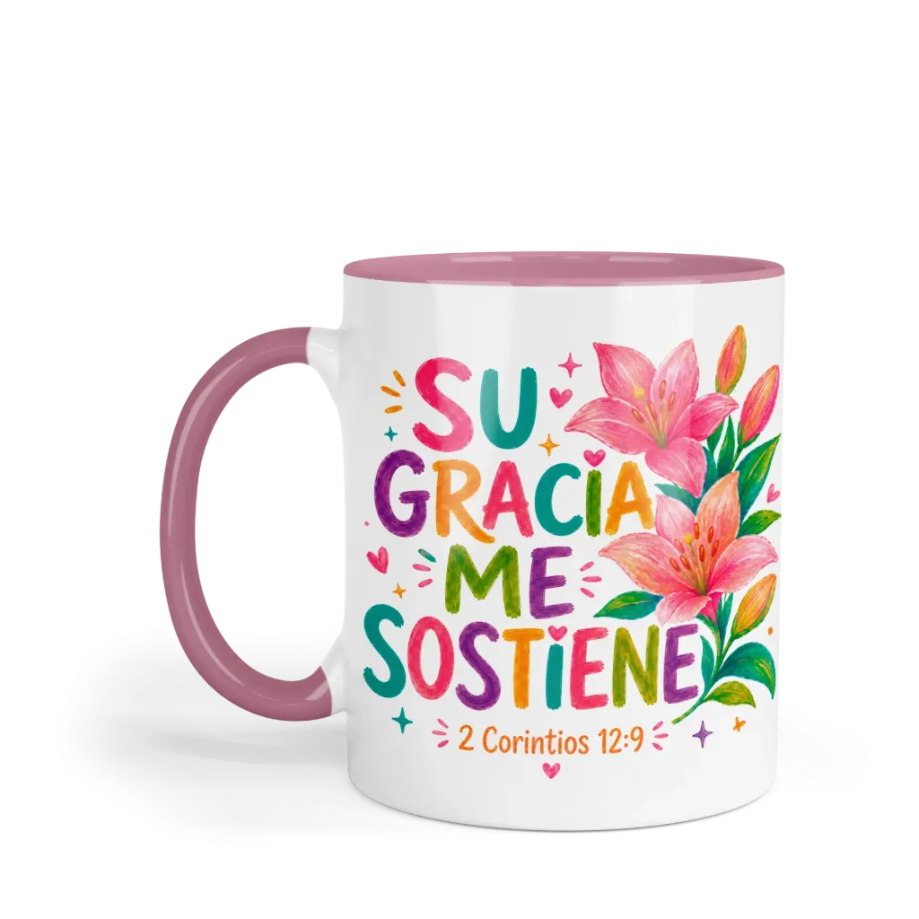 Taza Rg242. Frase Cristiana Religiosa