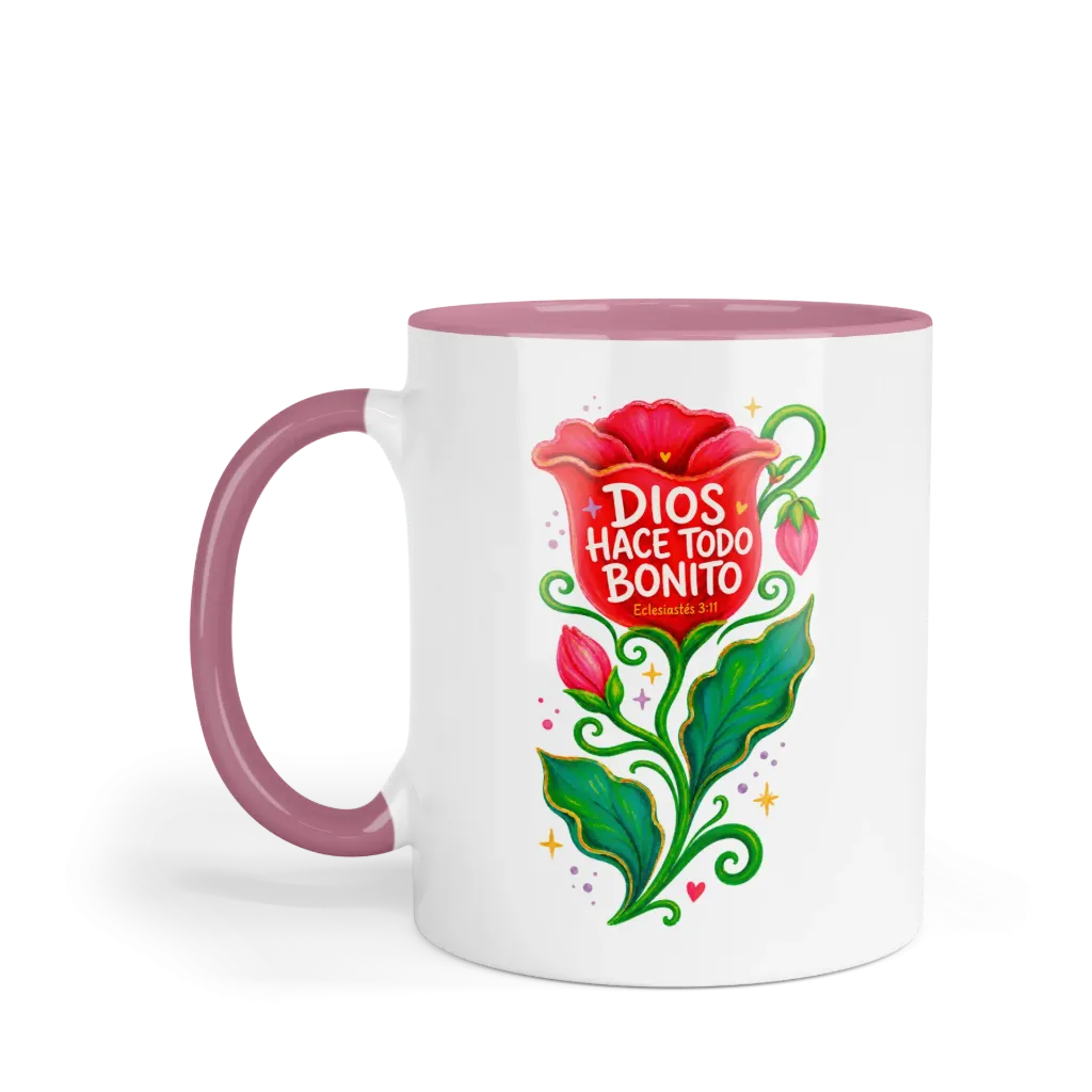 Taza Rg254. Frase Cristiana Religiosa