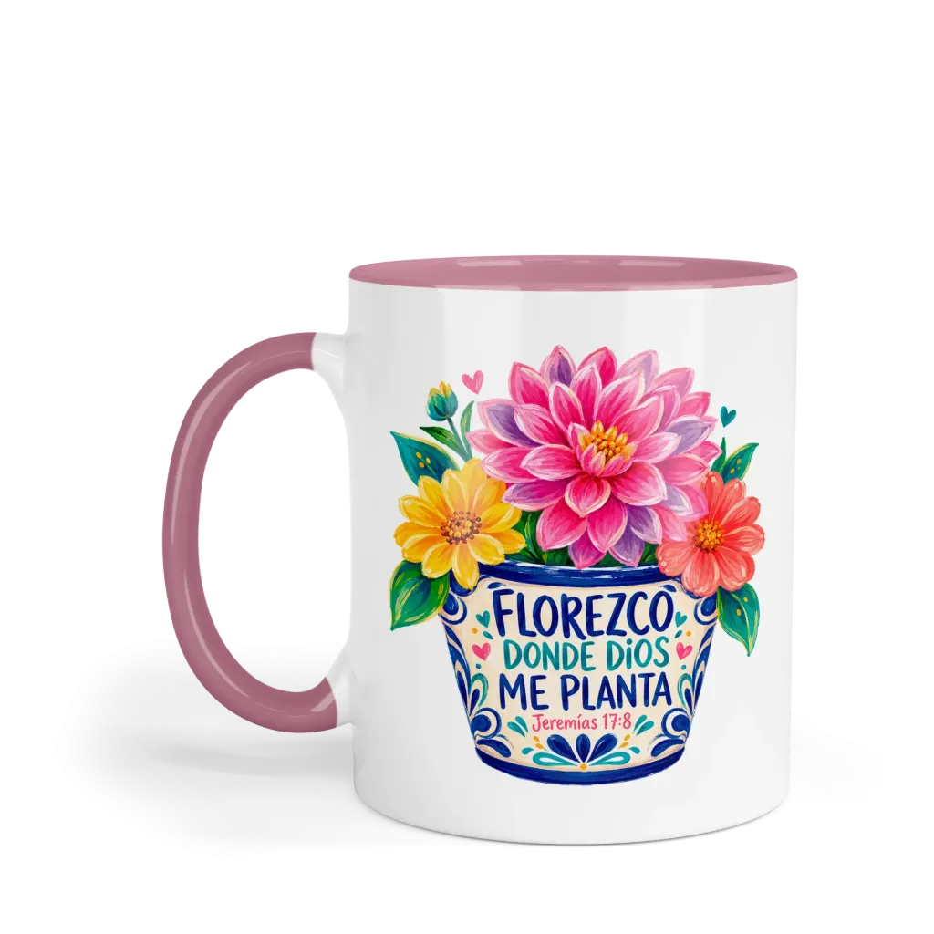 Taza Rg260. Frase Cristiana Religiosa