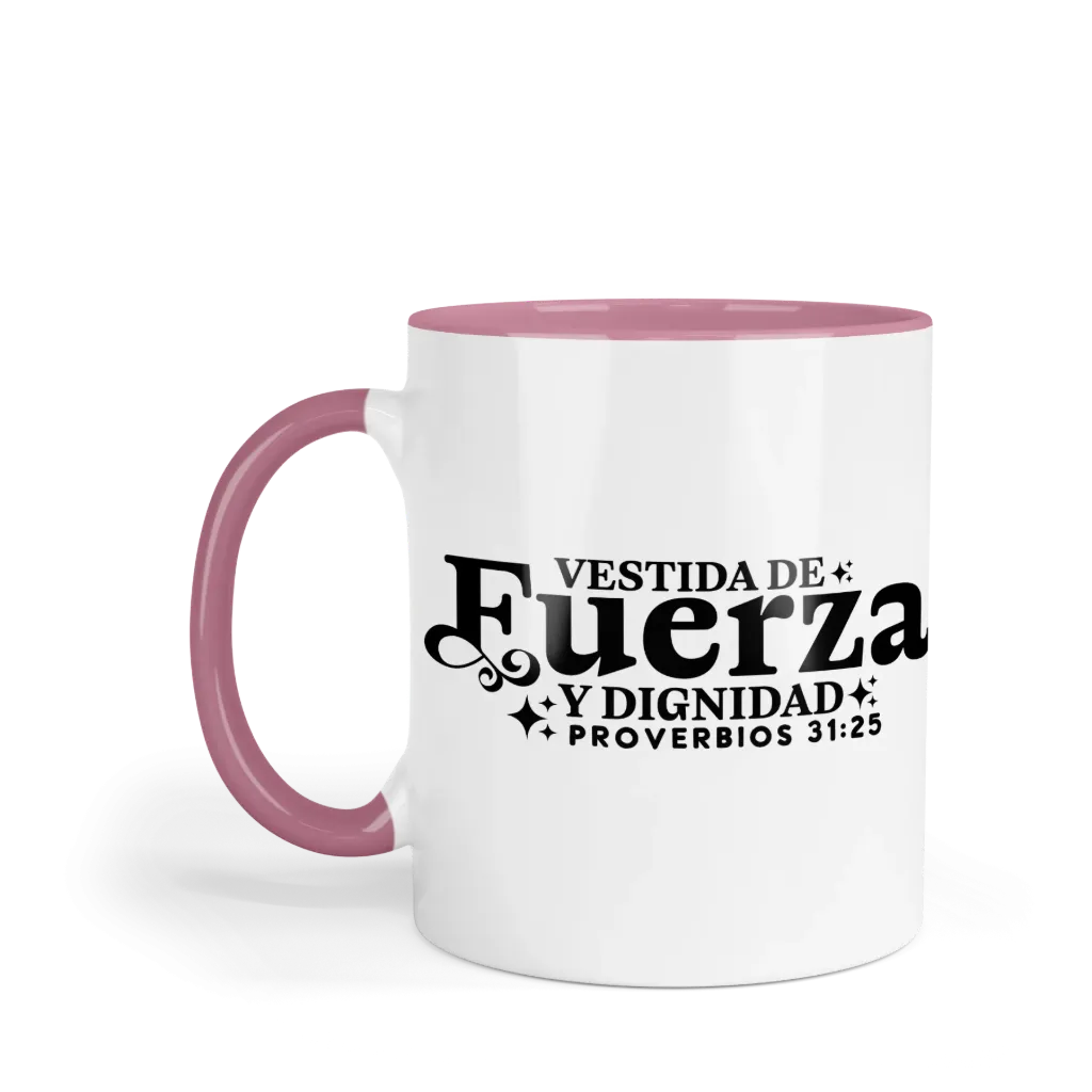 Taza Rg265. Frase Cristiana Religiosa