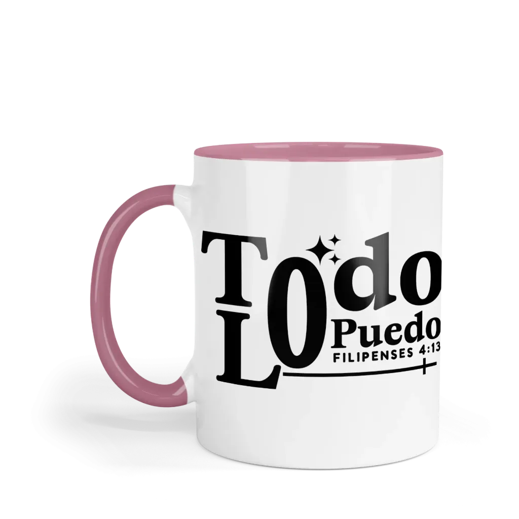 Taza Rg274. Frase Cristiana Religiosa