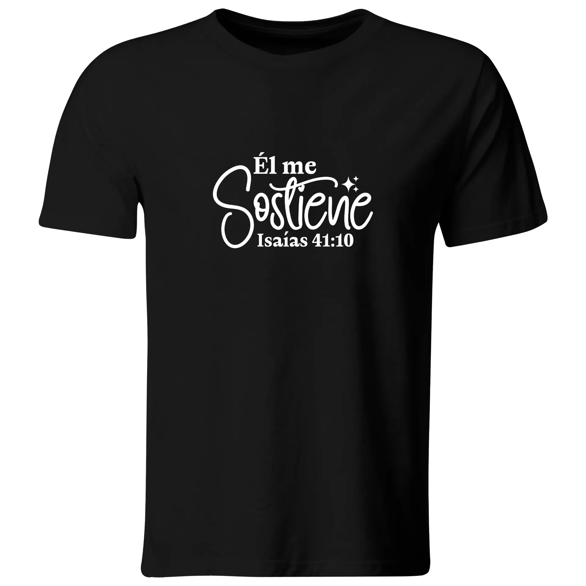 Playera Religiosa RG267. Versiculo Bíblico Cristiana Católica