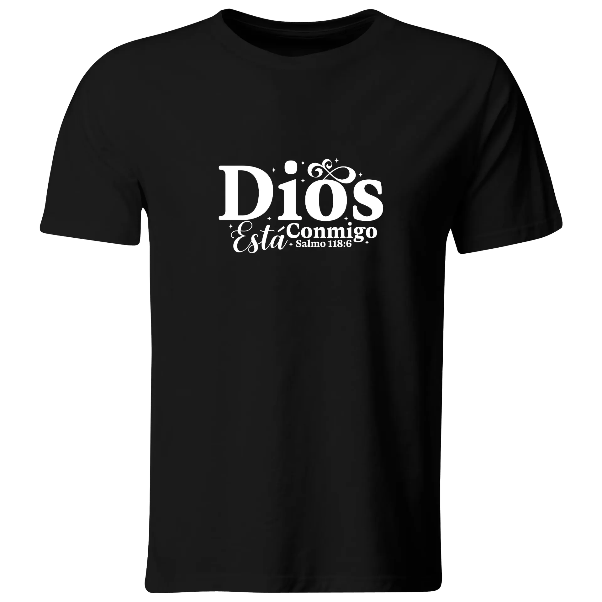Playera Religiosa RG271. Versiculo Bíblico Cristiana Católica