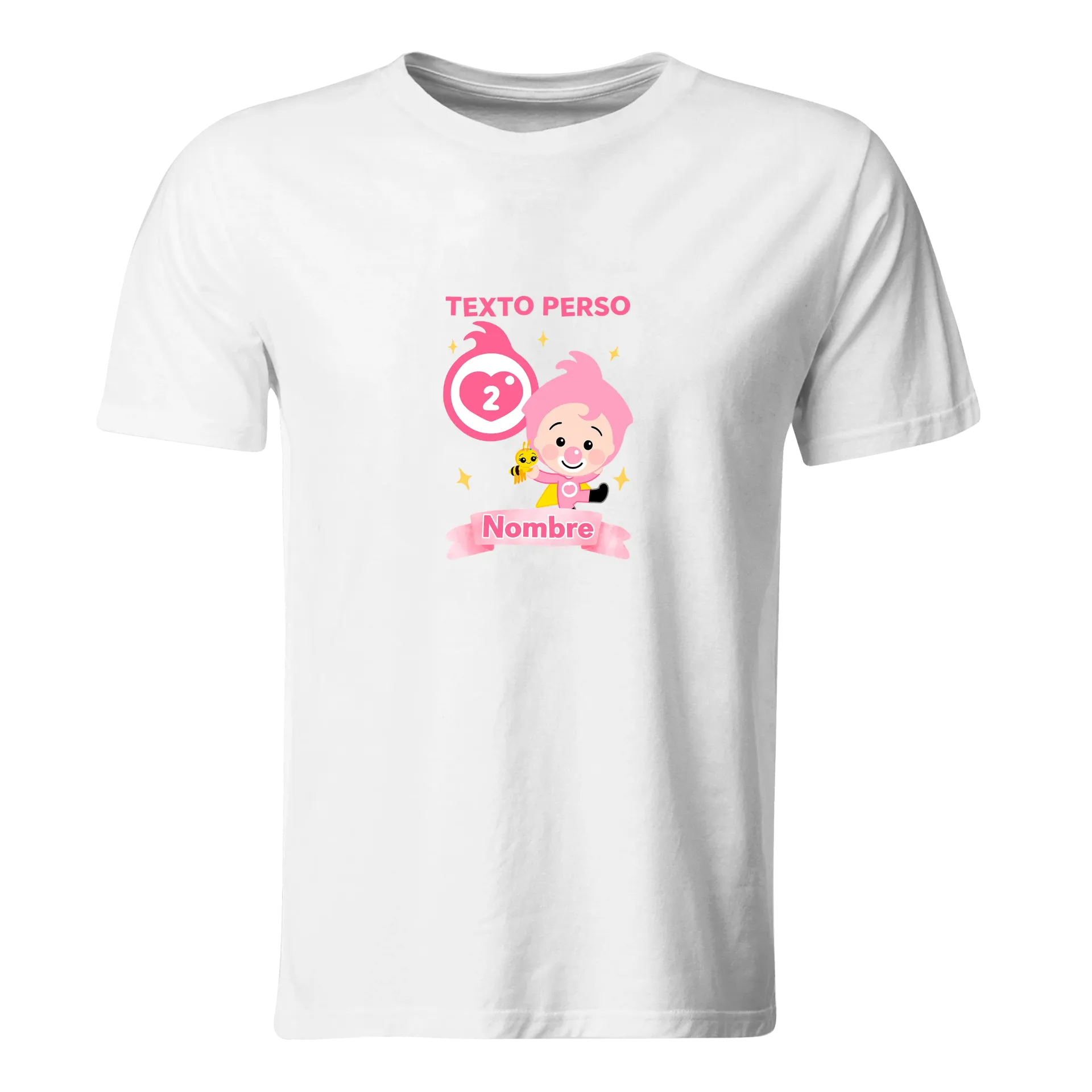 Playera Personalizada Cumpleaños Pc352. Plim Payaso Circo Plim