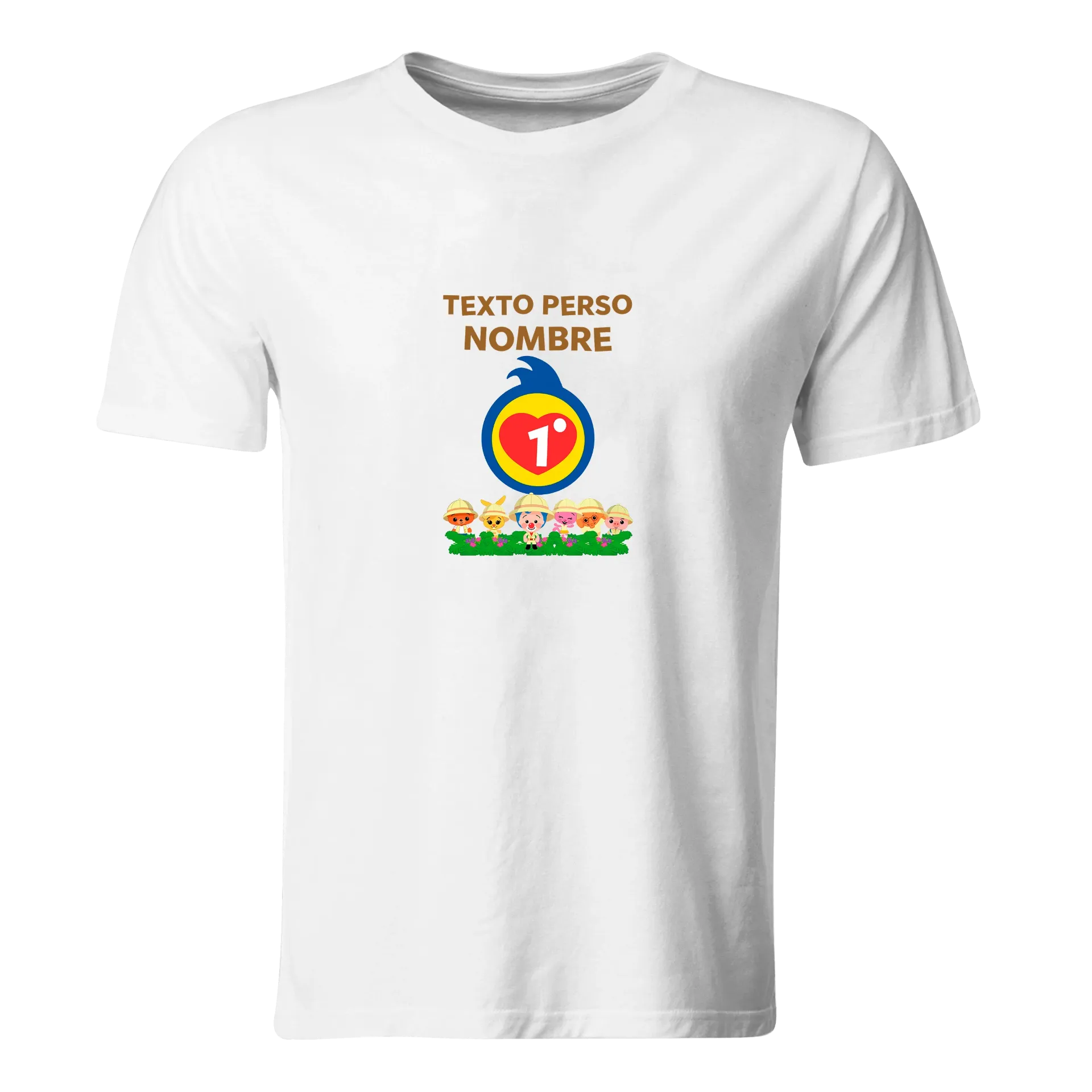 Playera Personalizada Cumpleaños Pc354. Plim Payaso Circo Plim