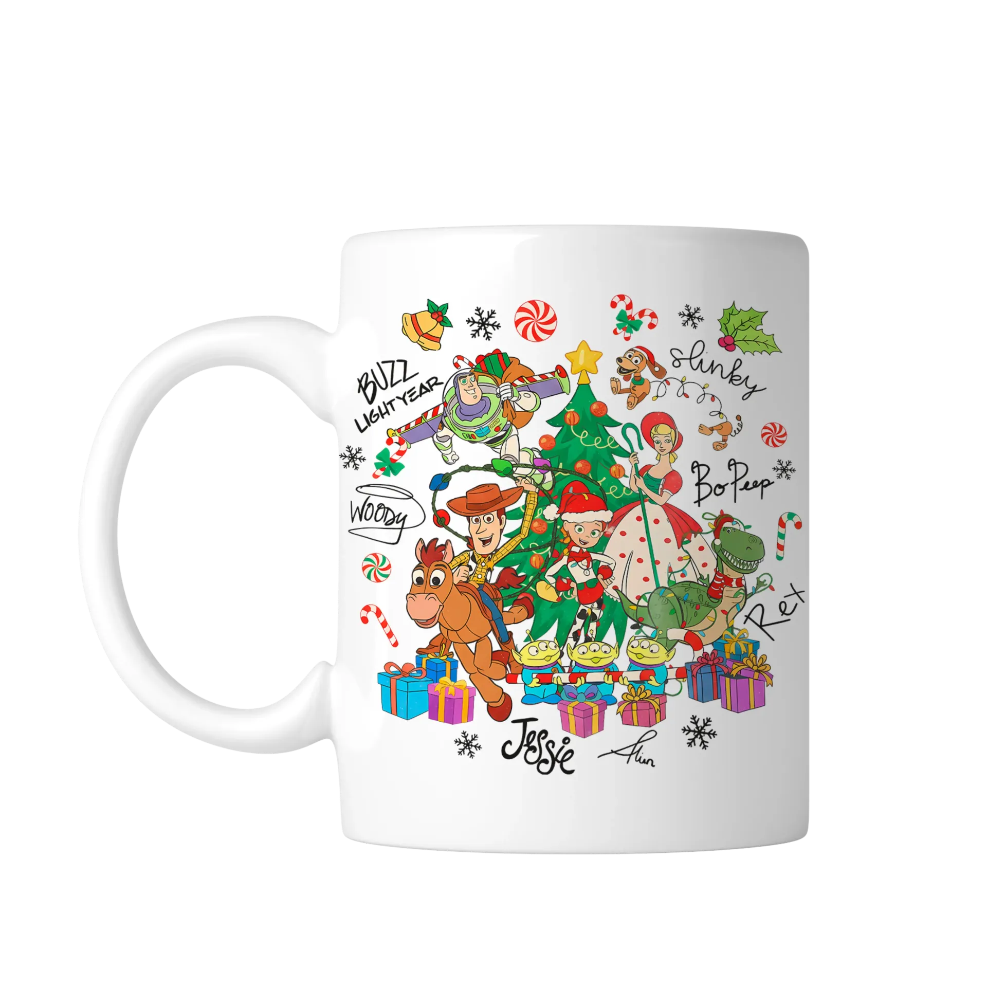 Taza 11 Oz Na206. Navidad intercambio Navideña