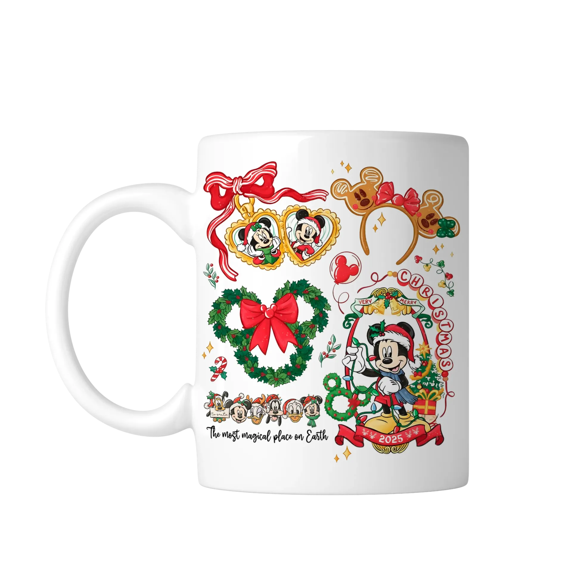Taza 11 Oz Na237. Navidad intercambio Navideña