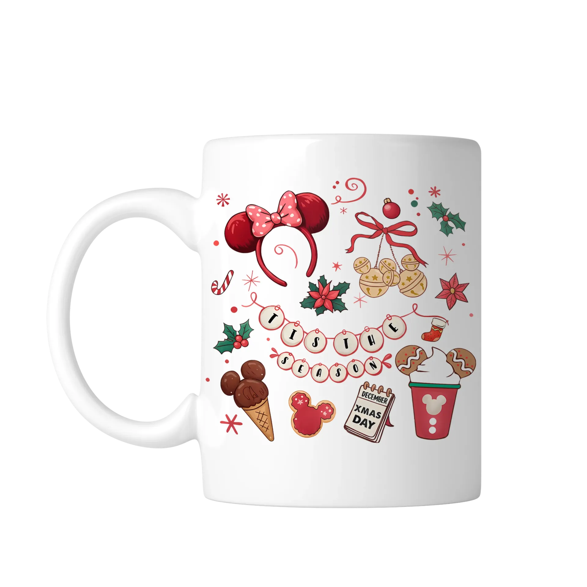 Taza 11 Oz Na245. Navidad intercambio Navideña