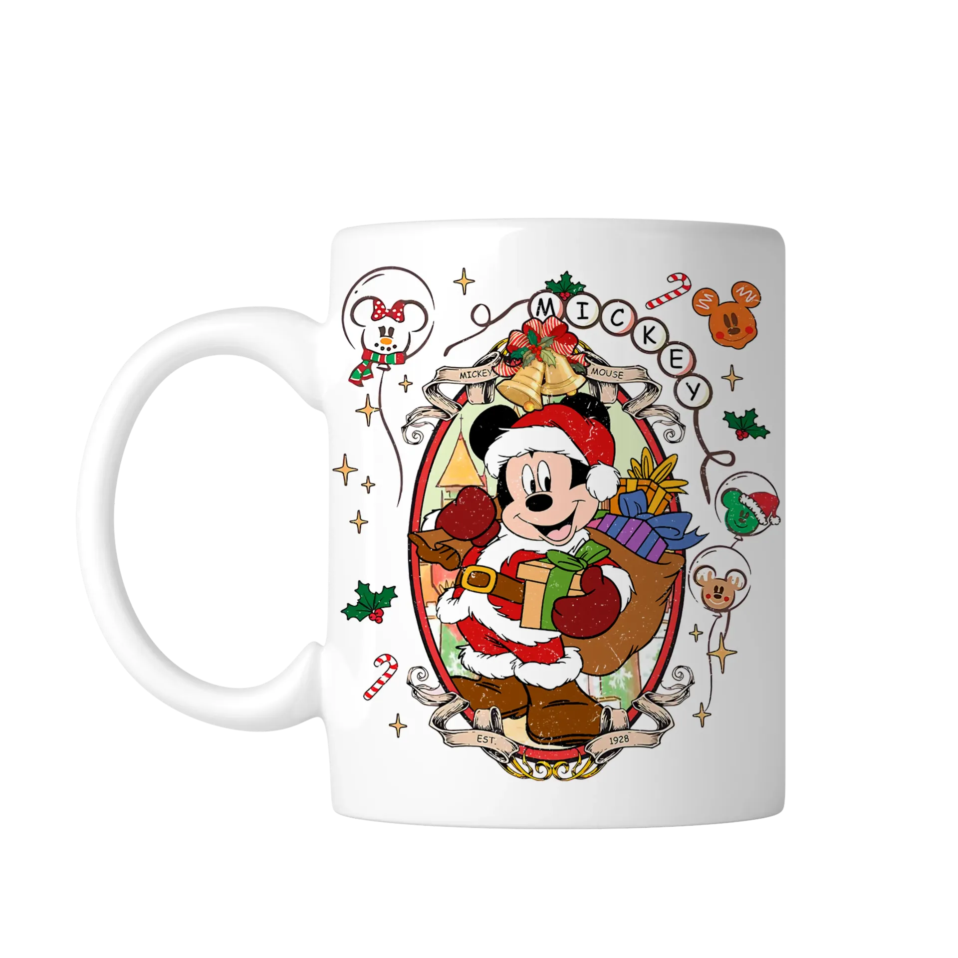 Taza 11 Oz Na264. Navidad intercambio Navideña