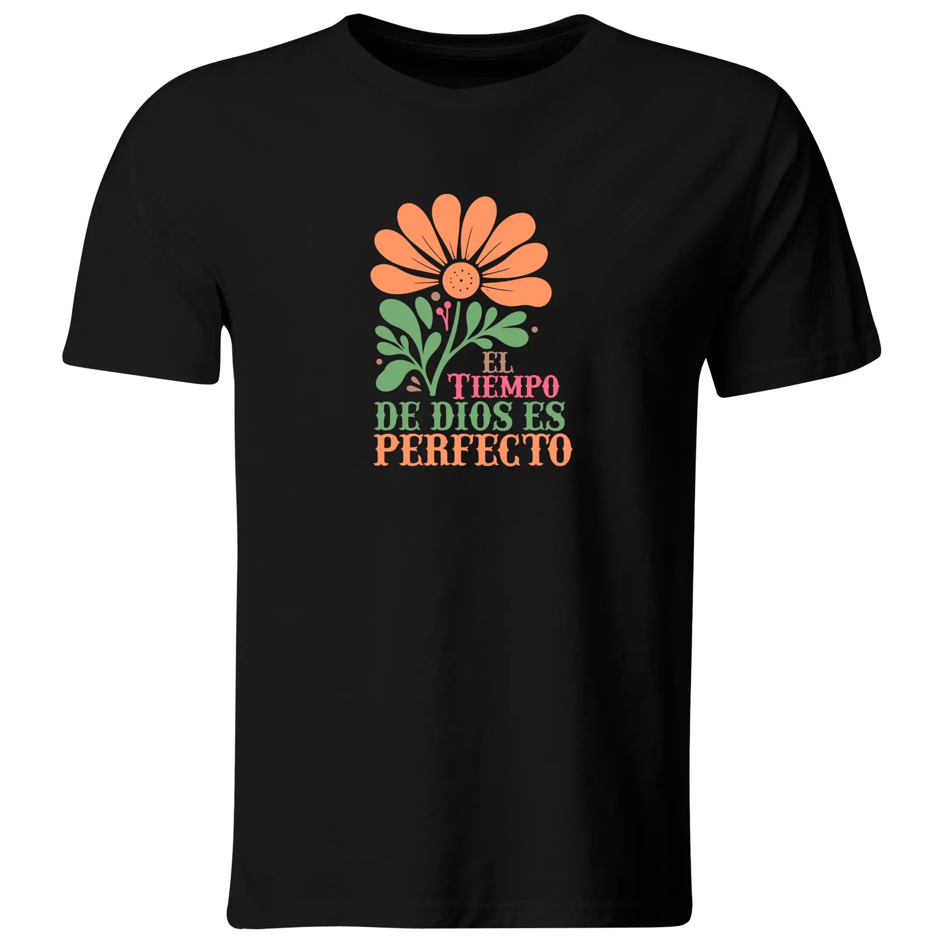 Playera DTF Religiosa RG207. Versiculo Bíblico Cristiana Católica