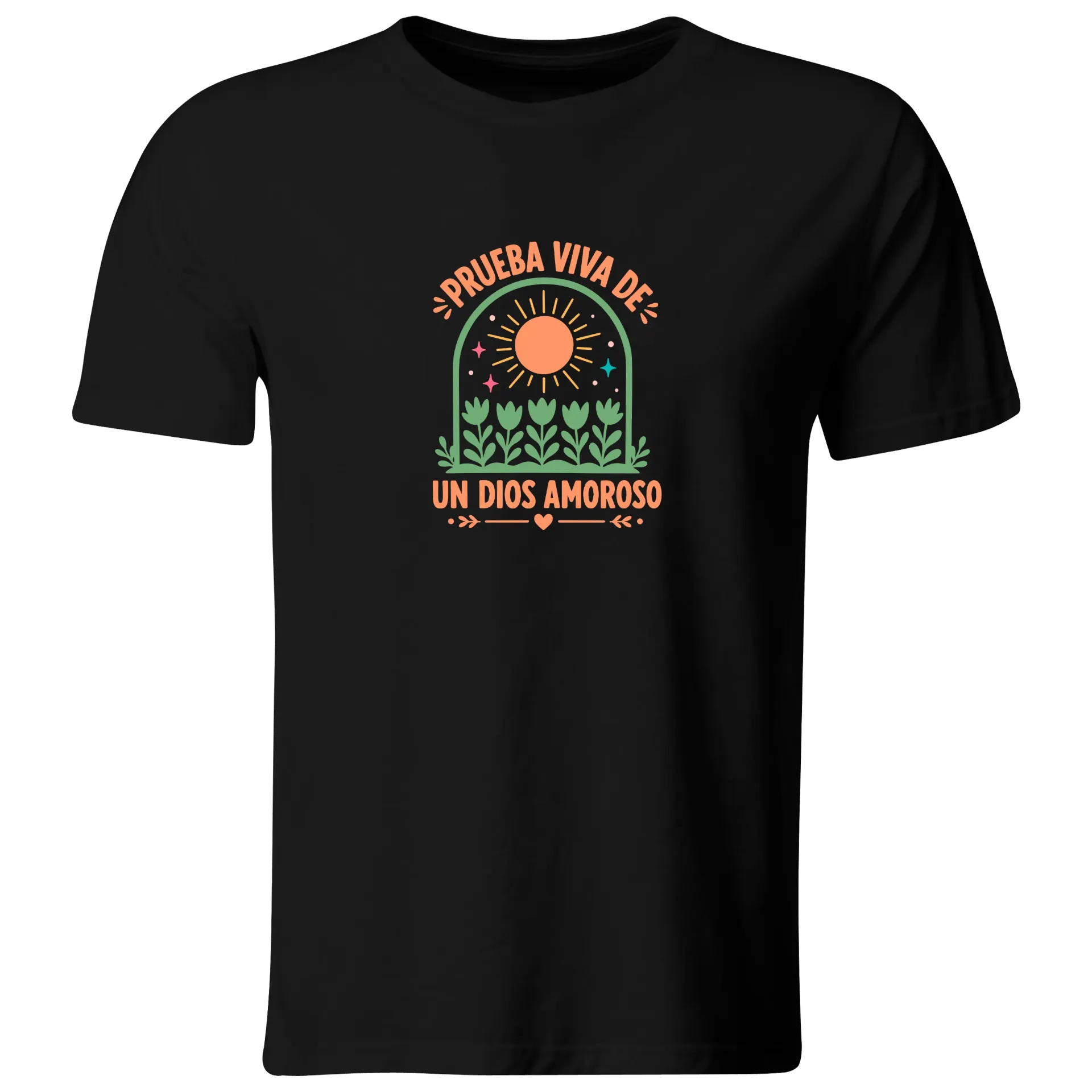 Playera DTF Religiosa RG208. Versiculo Bíblico Cristiana Católica