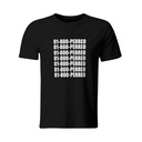 Playera estampada 01-800-perreo