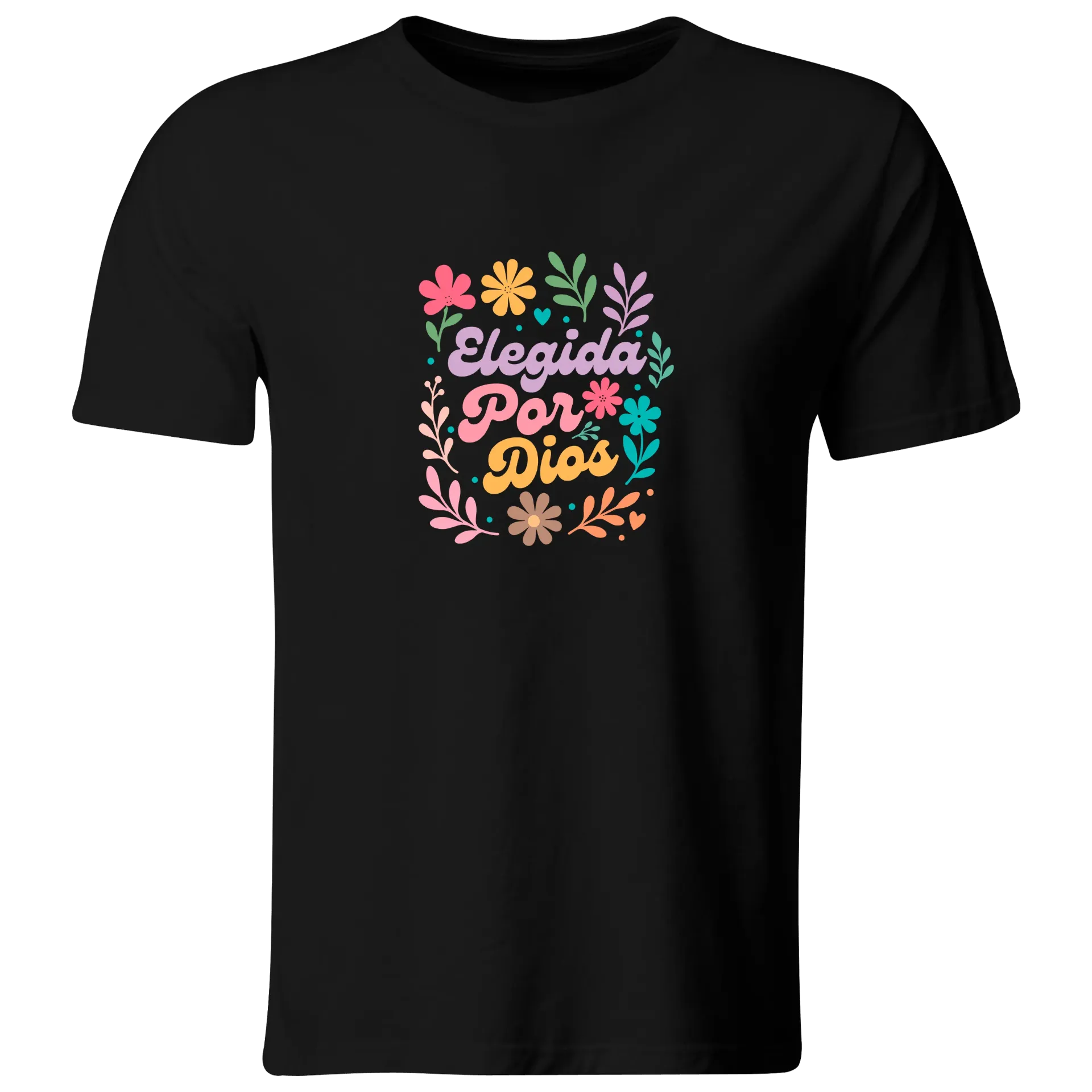 Playera DTF Religiosa RG215. Versiculo Bíblico Cristiana Católica