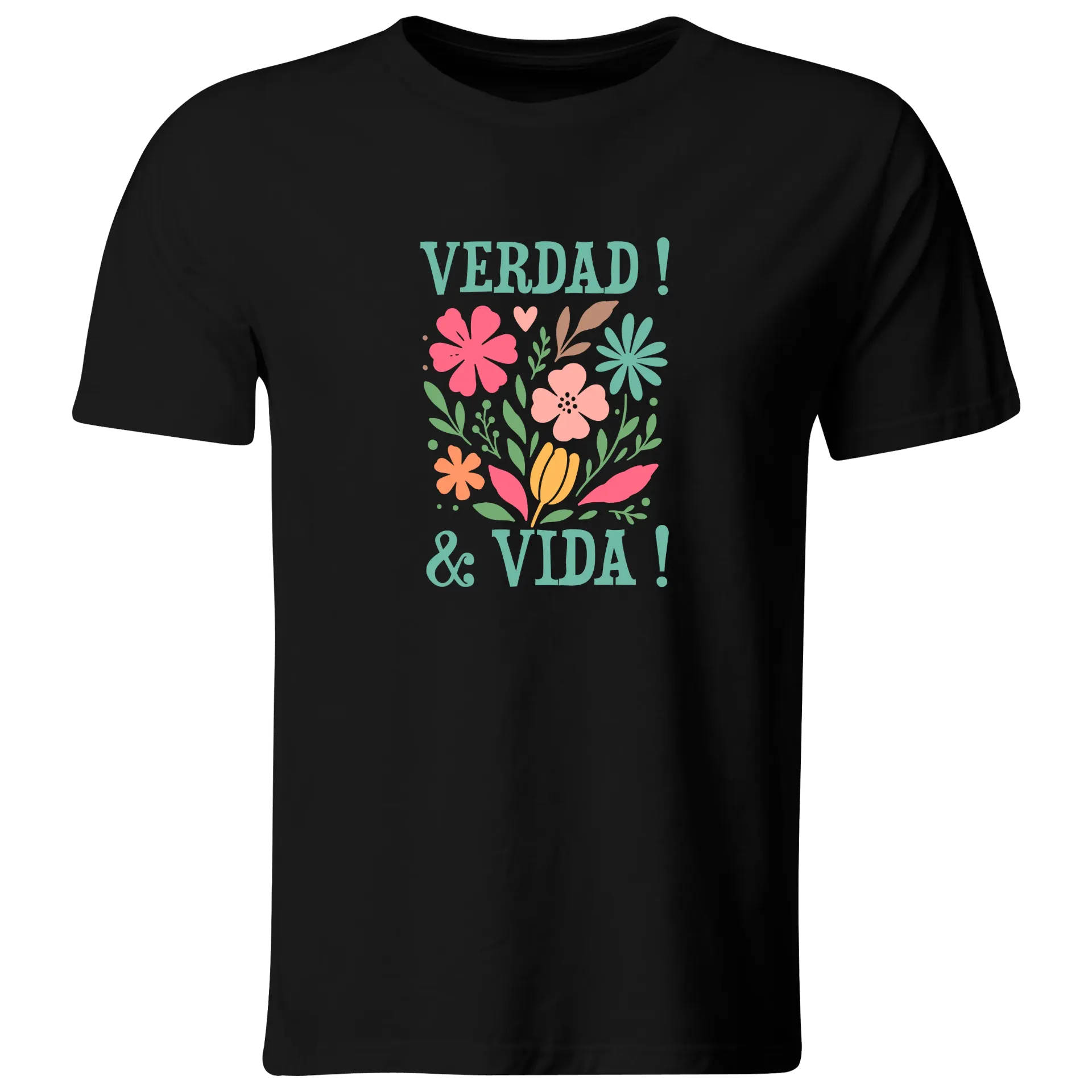 Playera DTF Religiosa RG226. Versiculo Bíblico Cristiana Católica