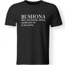 Playera estampada Bushona