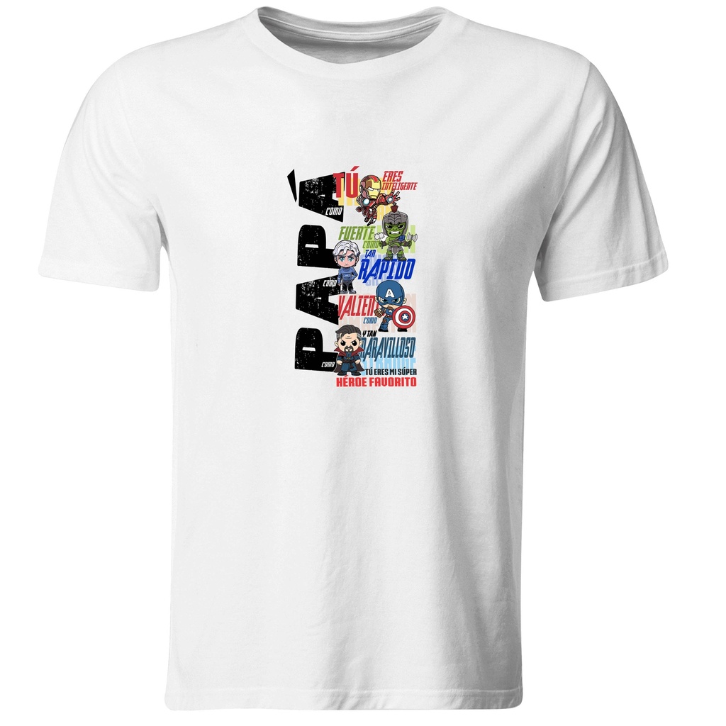 Playeras Día del padre: Papá Marvel
