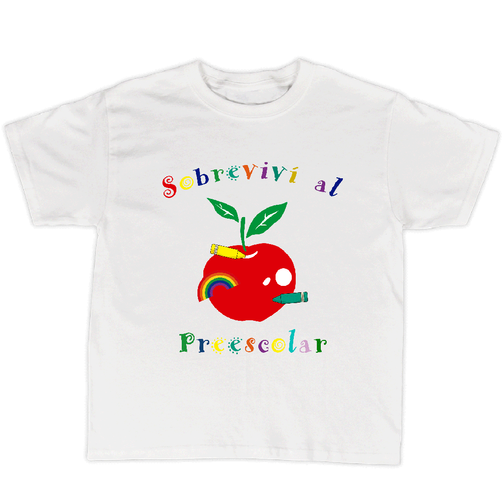 Playera graduación  gr11. sobreviví al kinder
