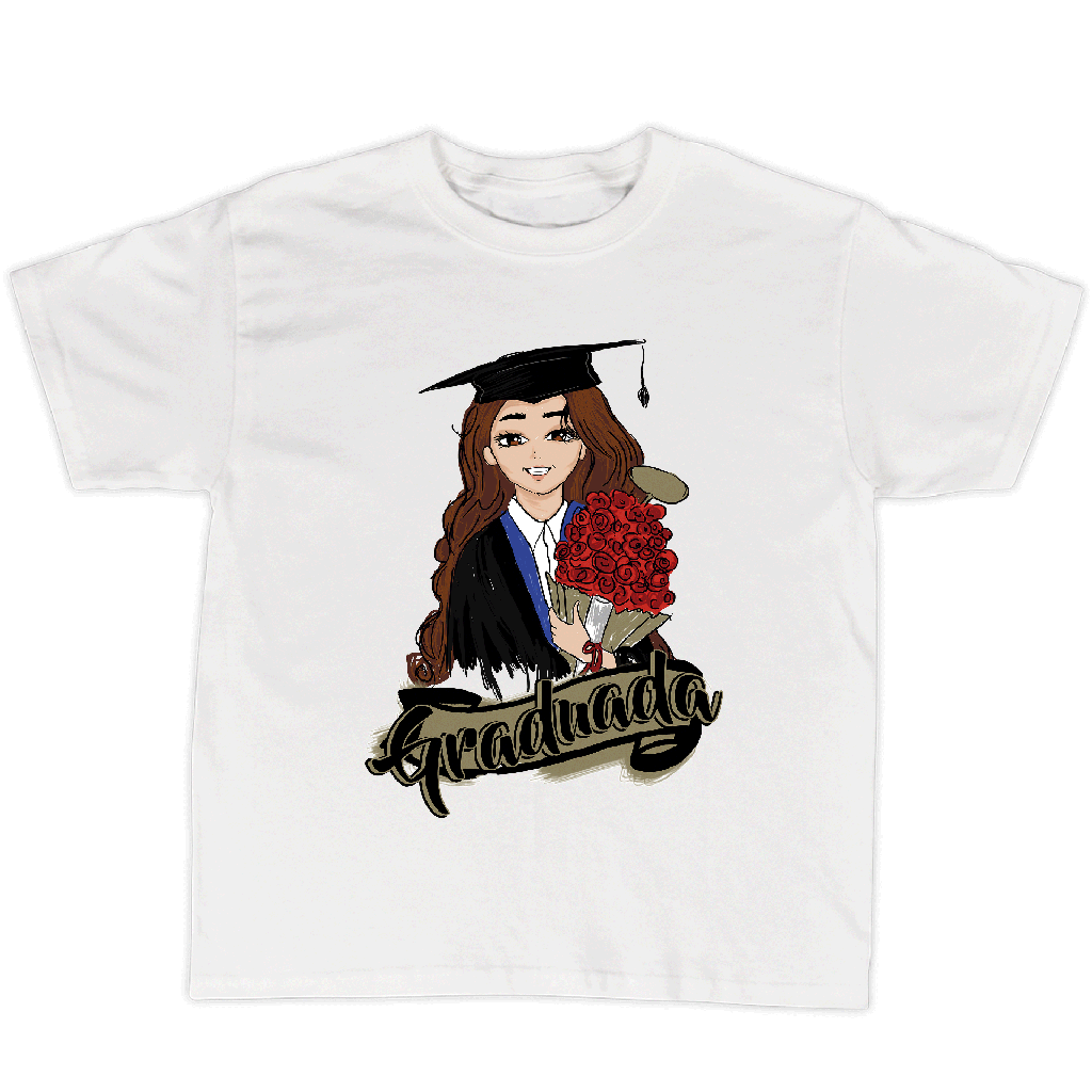 Playera graduación  gr64. Graduada