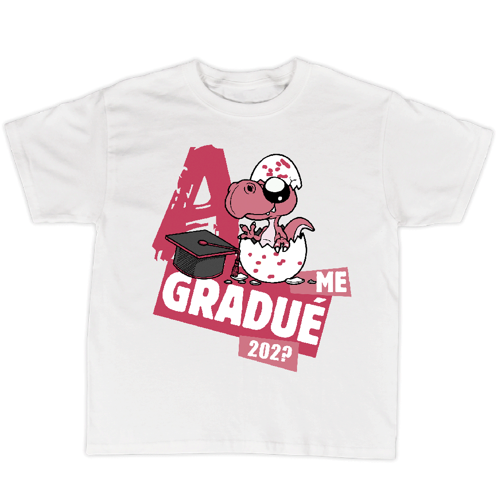 Playera graduación  gr69. A huevo me gradué