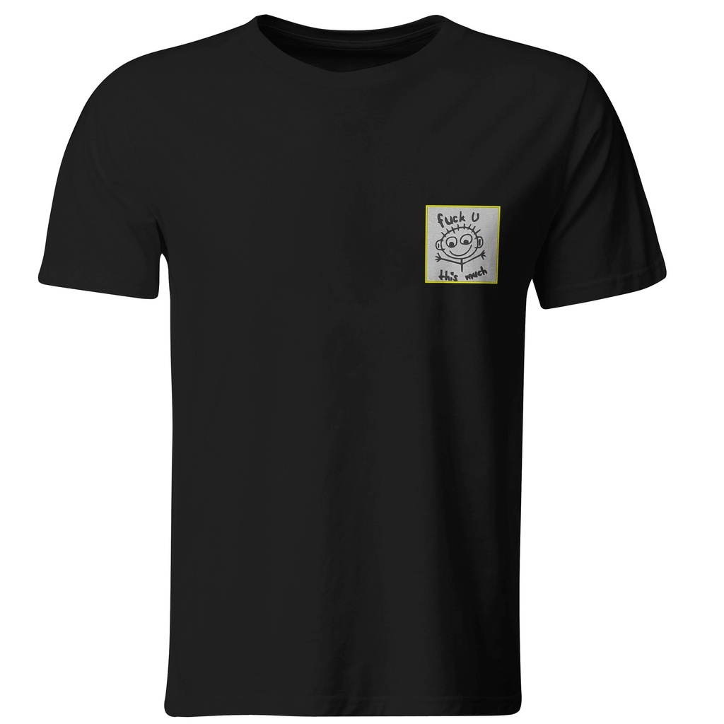 Playera bordada fuck u this much