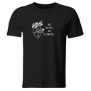 Playera No rain, no flowers. | LK176