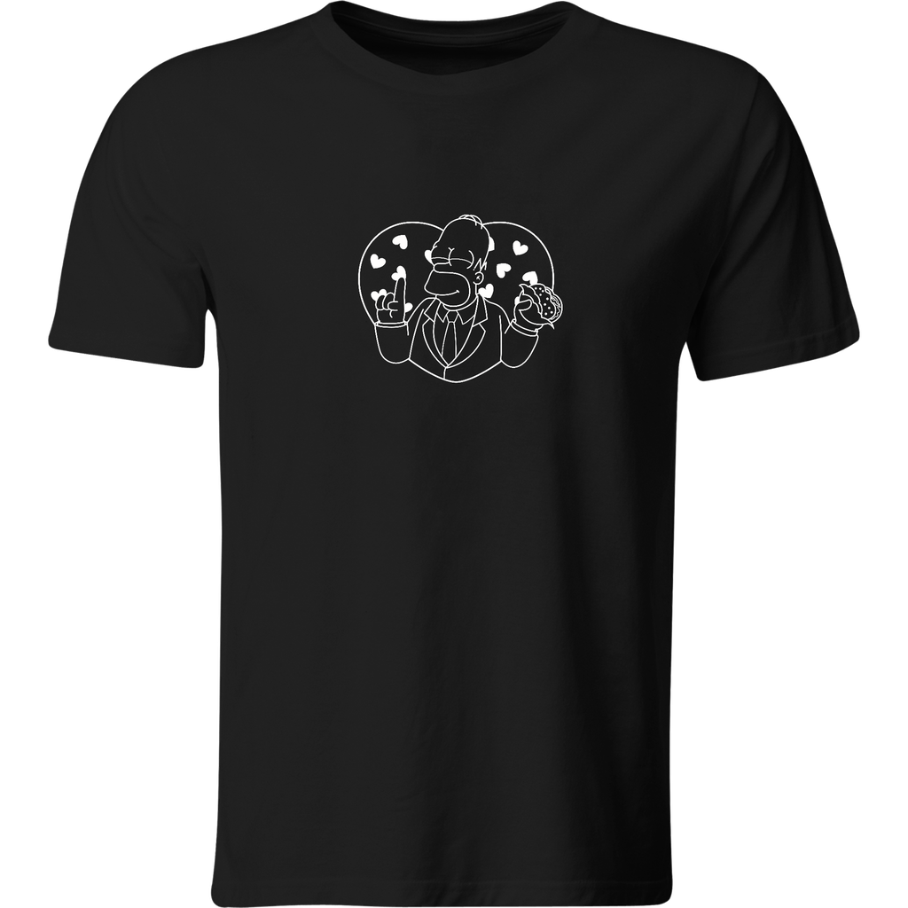 Playera pareja: Homero y March (2/2) | Mod. LK185