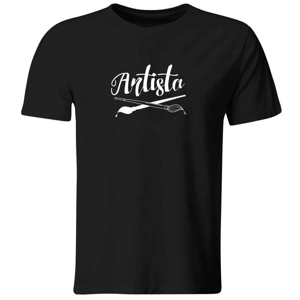 Artista y obra de arte (1 de 2). (Recto​, Negro​)