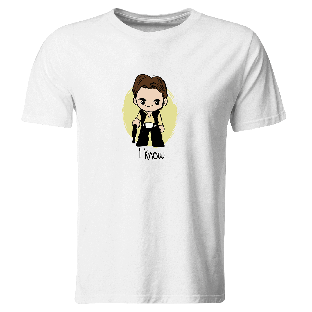 Playera parejas: Leia Y Han Solo (2/2) (Recto​)