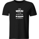 Playera Color Lk207. Frase Esposa Marido Advertencia