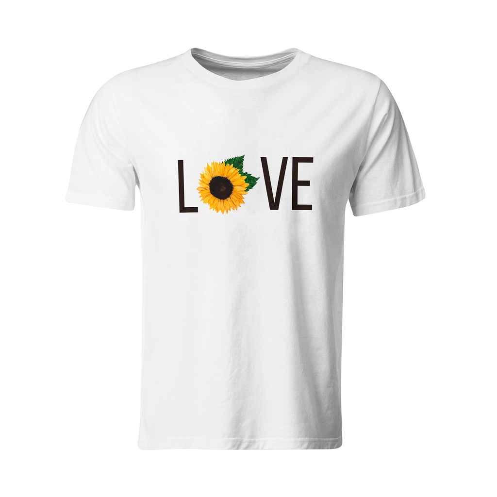 Playera Love - Girasol (Recto​)