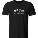 Playera Color Lk213. Bad Bunny Y Si Es Contigo Mejor