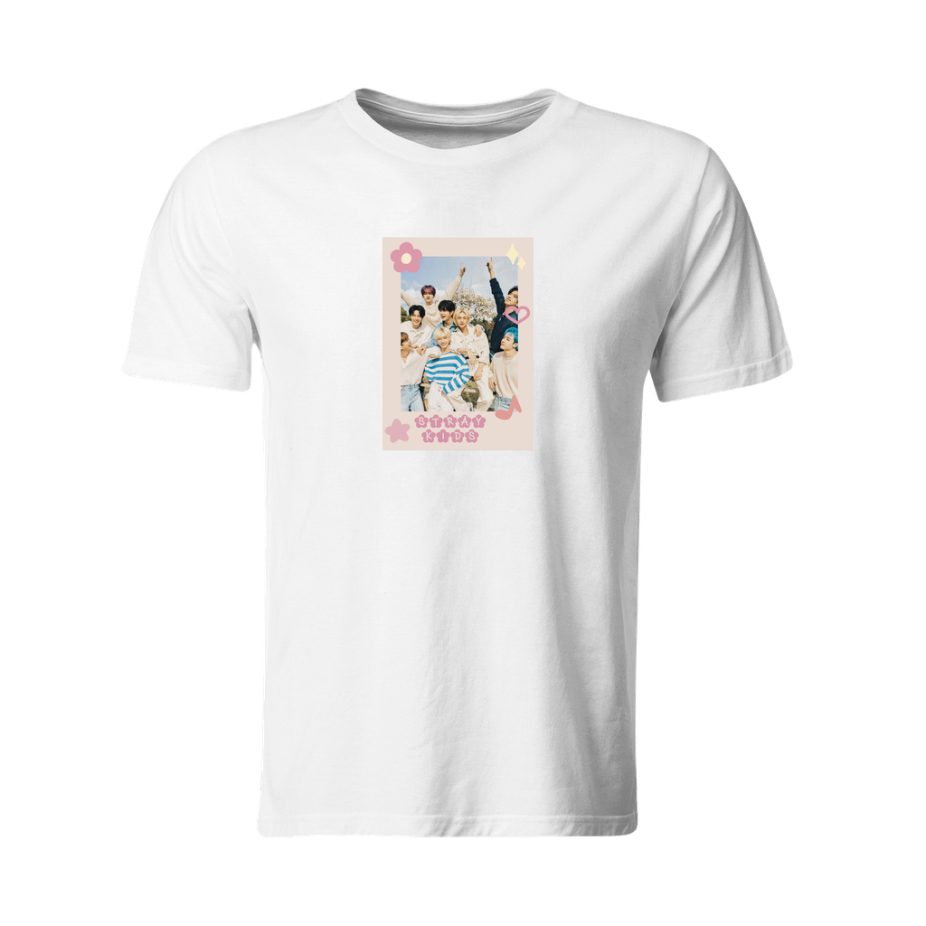 Playera Individual Lk283. Kpop Corea Banda Stray Kids (Recto​)
