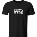 Playera Color Lk466. Frase mi ansiedad es… meme chistosas