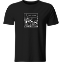 Playera Color Lk468. Frase meme this is fine anime