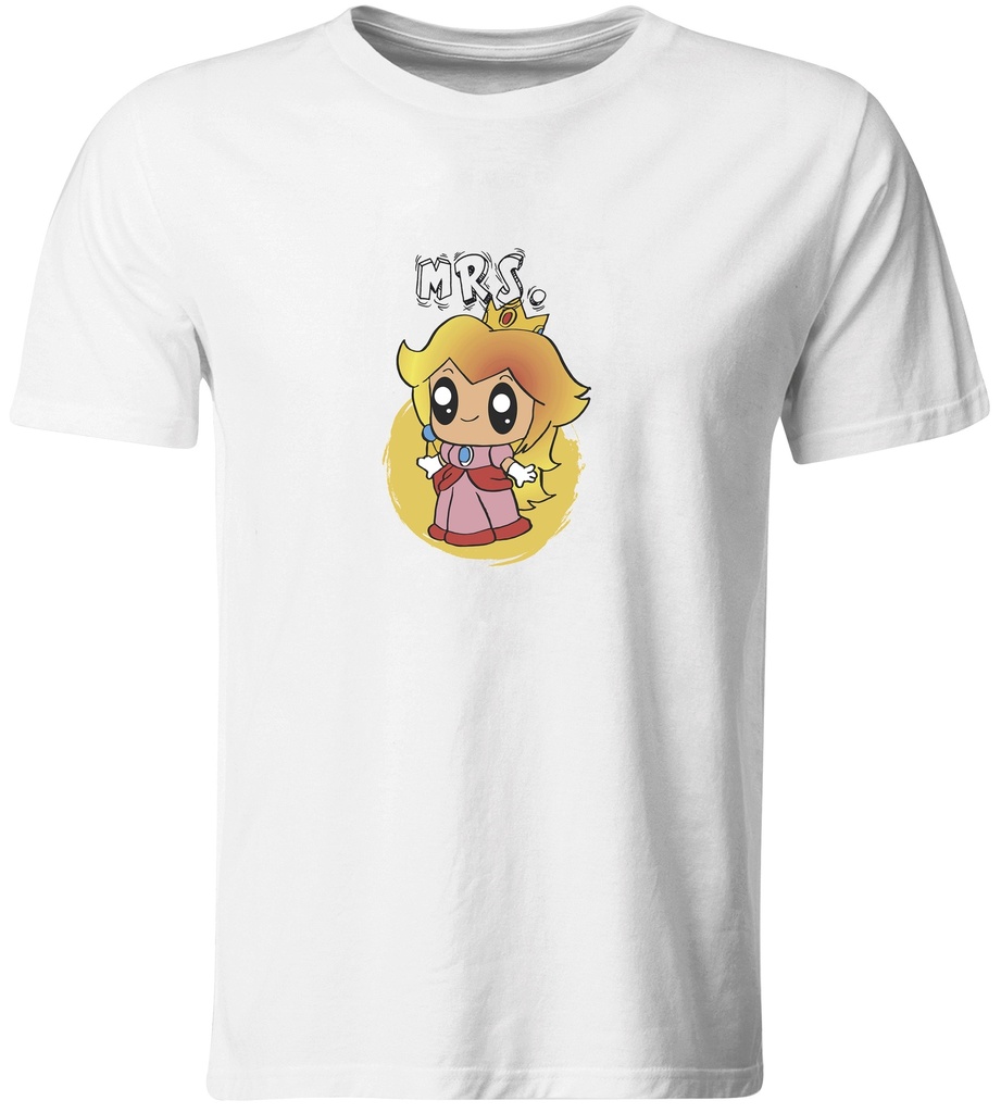 Playera parejas: Mario Y Peach (2/2) (Recto​)
