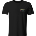 Playera Individual Bordada Lc3. Frase Positiva hermosa eres poderosa
