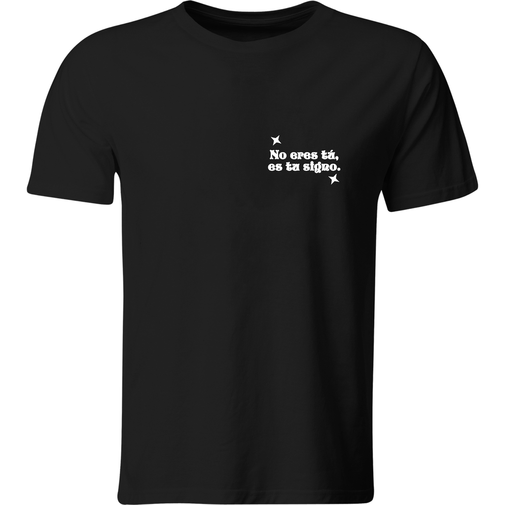 Playera Individual Bordada Lc5. Frase signo zodiacal meme