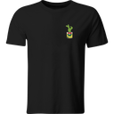 Playera Individual Bordada Lc11. Cactus Lata Anime Aesthetic