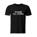 Playera Color Ic1. Bad Bunny Me Queda Un X100. Frase