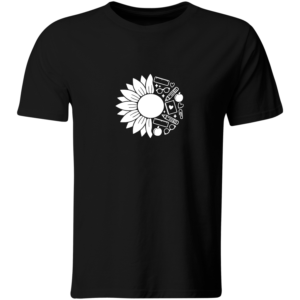 Playera Color Mt33. Maestra Teacher flor educadora