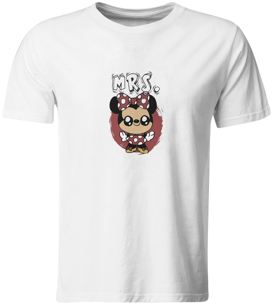 Playera parejas: Mrs Minnie (2/2) (Recto​)