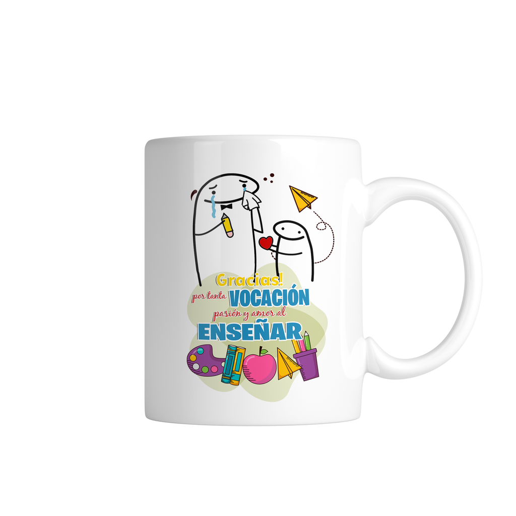 Taza mt27. Gracias por tanta vocación (Con nombre)