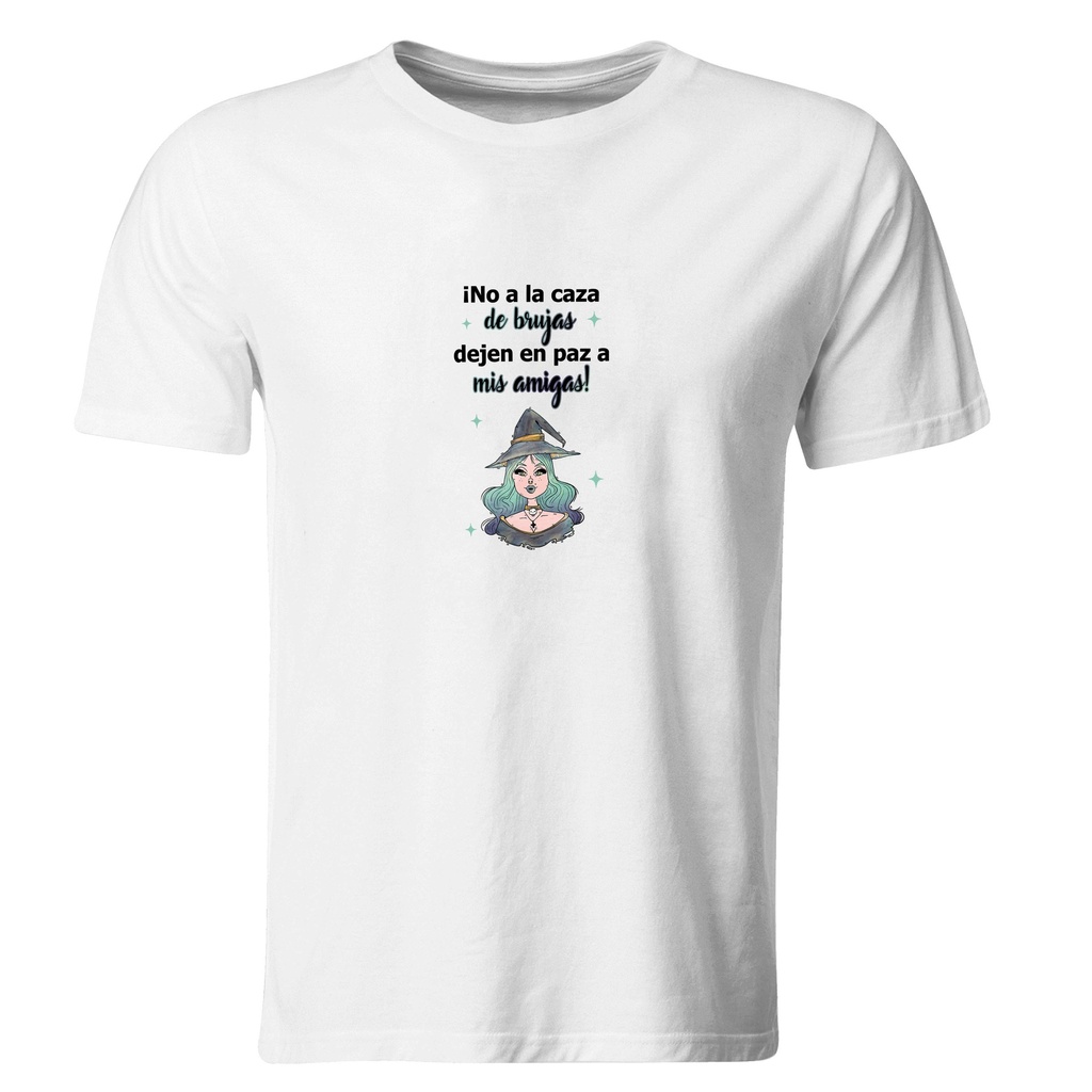 No a la caza de brujas, dejen en paz a mis amigas. (Recto​)