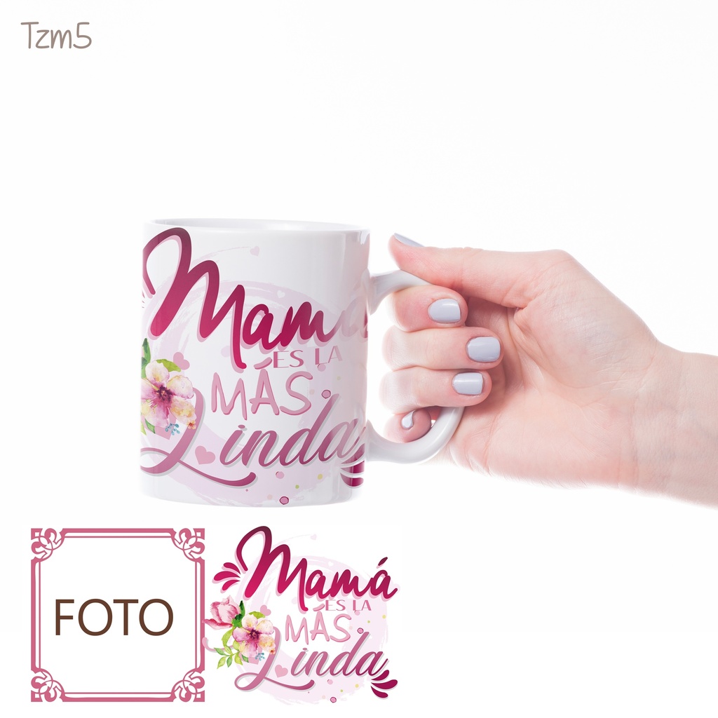 Taza tzm5. Taza día de las madres (Con nombre)