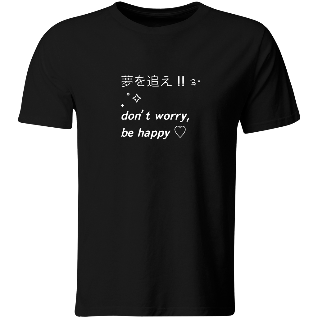 Playera Color Ic19. Meme Aesthetic Anime Chistosa Regalo (Recto​, Negro​, Blanco)