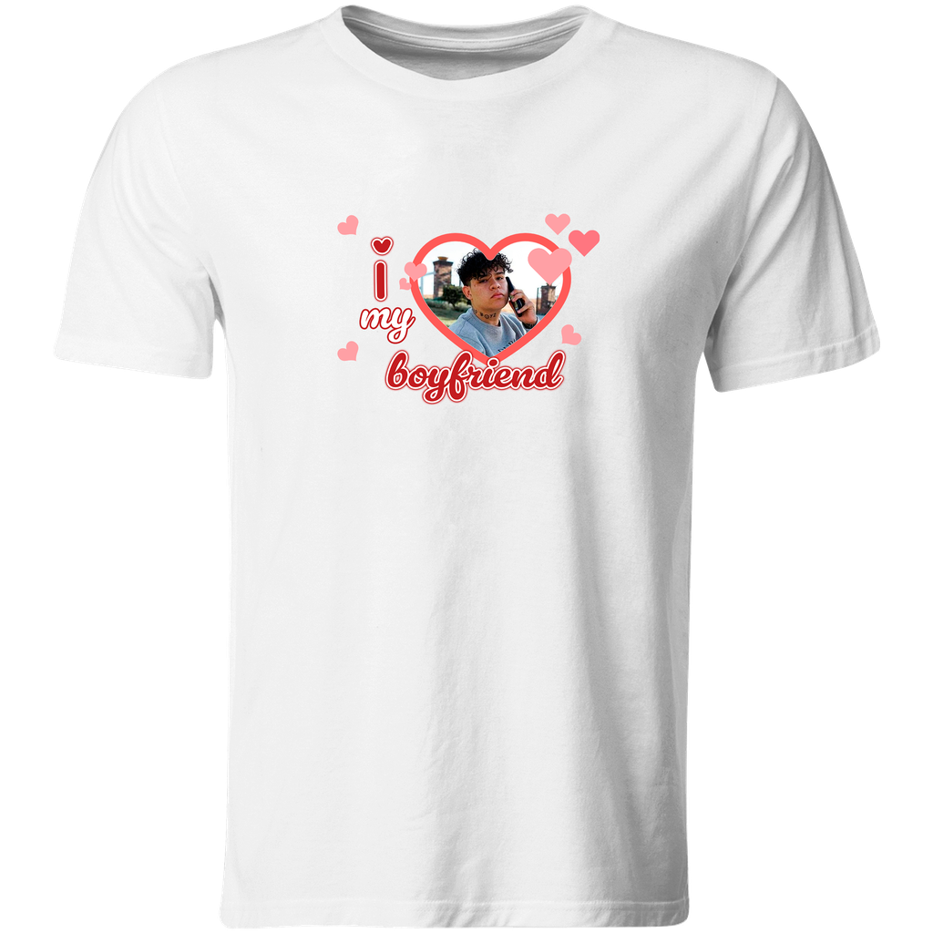 Playera Individual Lk534. I Love My Boyfriend Junior H