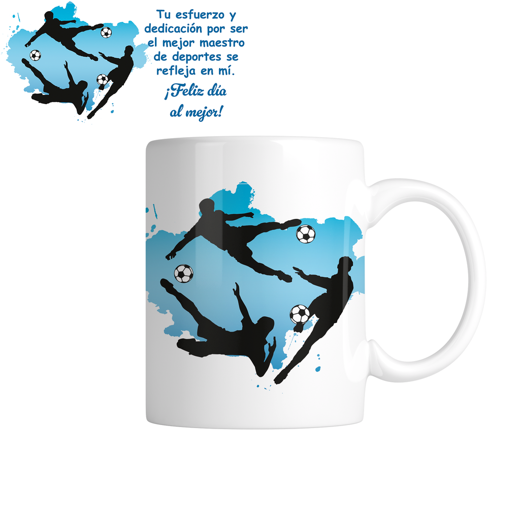 Taza tpm5. maestro de deportes (Con nombre)